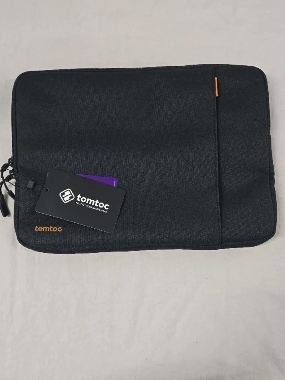 tomtoc Black Laptop/Tablet Sleeve